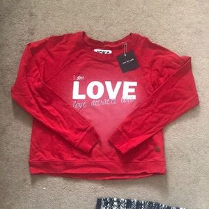 Peace Love World sweatshirt